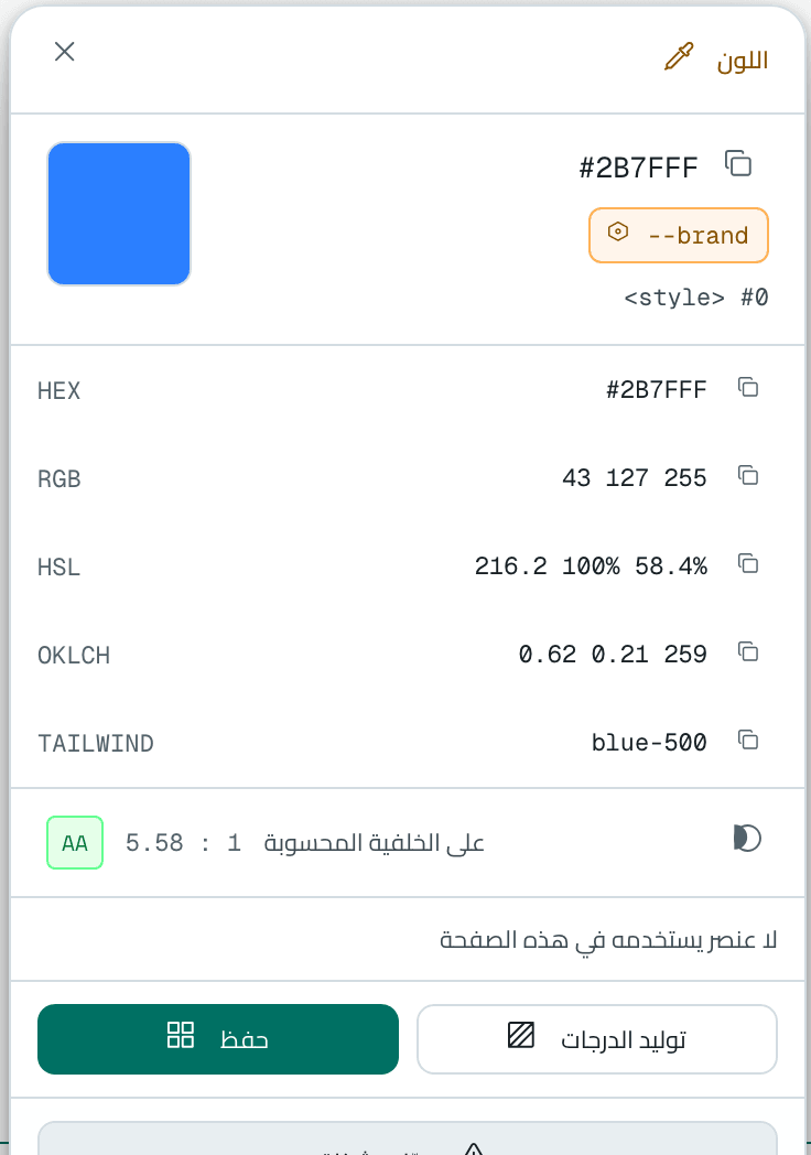 البكسل تحت القطّارة مكبَّرًا اثنتي عشرة مرّة، وقراءته في اللوحة